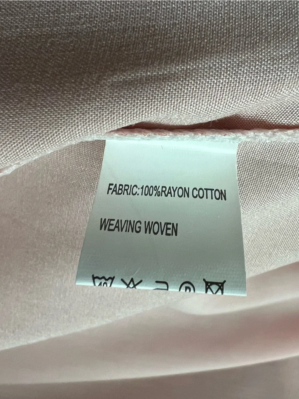 Unbranded Sheer Lace-Trim Robe - Blush Pink